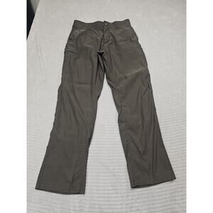 UB Tech Pants Mens 34 X 32 Green Performance Stretch Multi Pocket